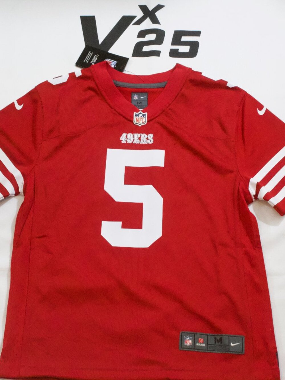 New Youth Nike Mike Evans 49ers Home Jersey Size Medium